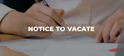 Texas Notice to Vacate