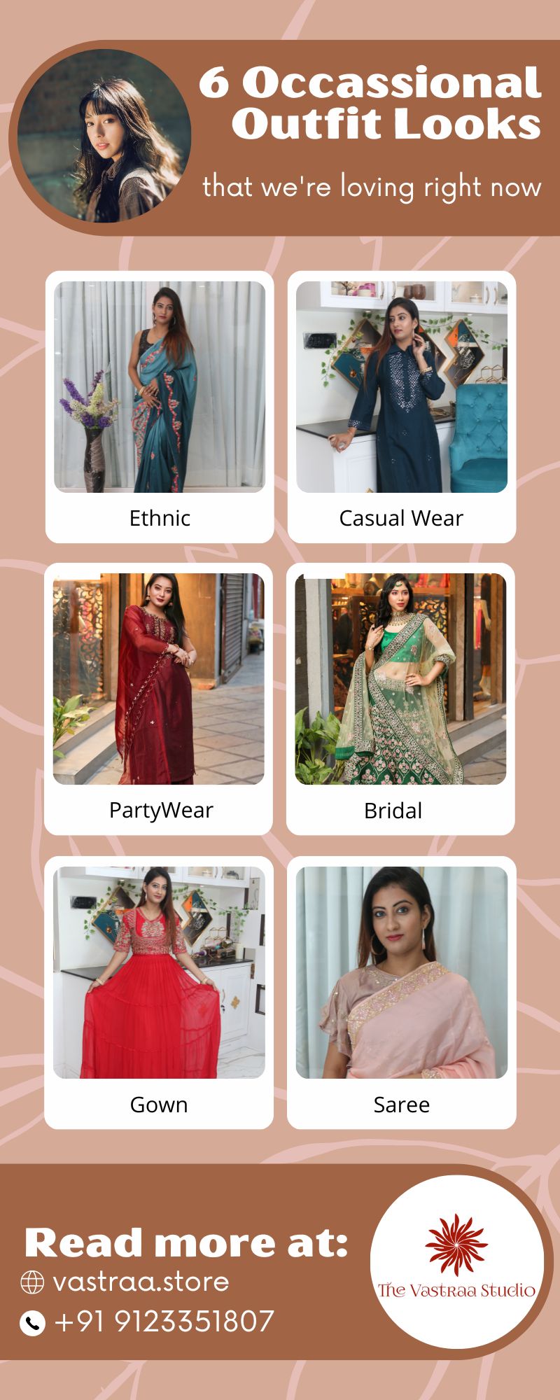 Vastraa Studio by Mahi brings you the best collections for every occasion.
