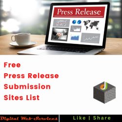 Free Press Release Submission Sites List 2023
