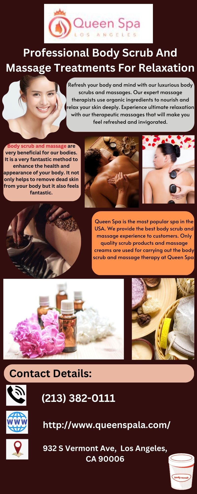 Professional Body Scrub and Massage Treatments for Relaxation