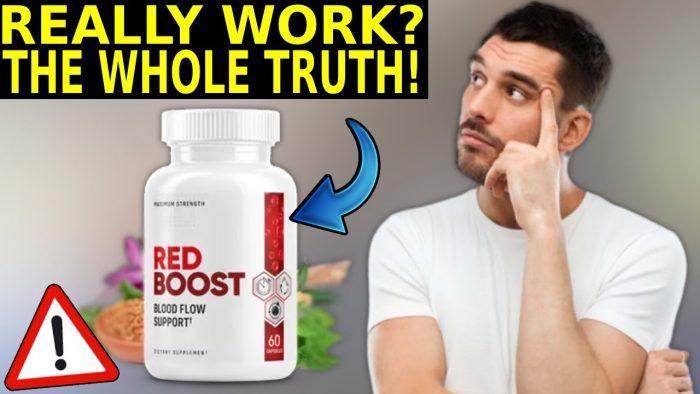 Red Boost Reviews: Healthy Blood Flow Support Ingredients or Fake Pills?