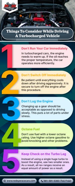 Things To Consider While Driving A Turbocharged vehicle.