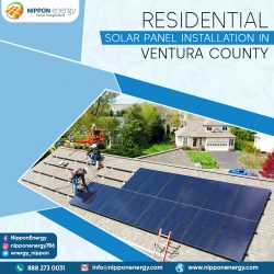 Residential Solar Panel Installation in Ventura County