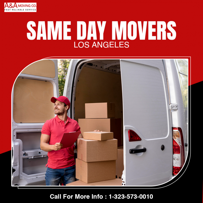 Same Day Movers At Los Angeles