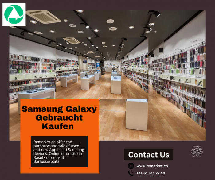 Find Samsung Galaxy Online at Cheap Price – Remarket.ch