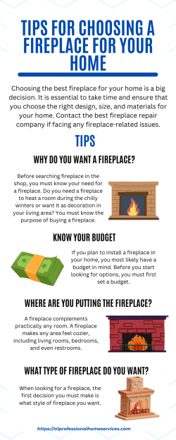 Tips For Choosing a Fireplace For Your Home