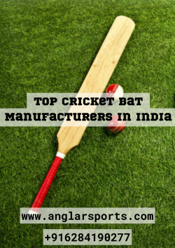 Top Cricket Bat Manufacturers In India!