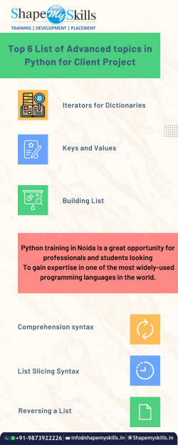 Enhance Your Knowledge in Python Training in Noida