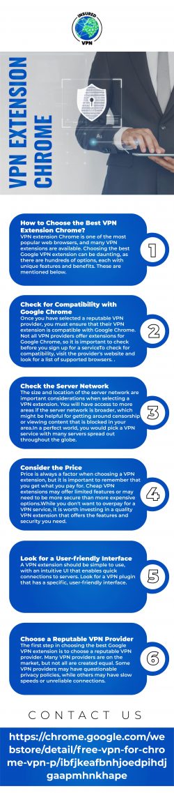 Find The Best VPN Extension Chrome for You – Install VPN Proxy InsuredVPN