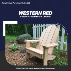 Western Red Cedar Adirondack Chairs