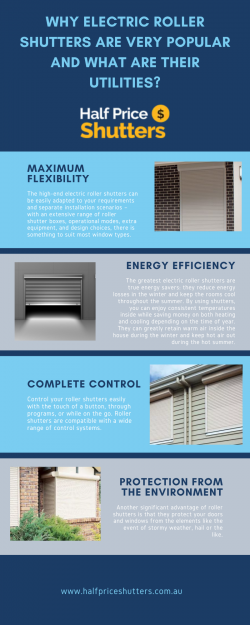 Why Electric Roller Shutters Are Very Popular And What are Their Utilities?