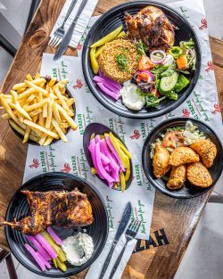 Al Tazah is known for serving genuine Charcoal Chicken in Sydney
