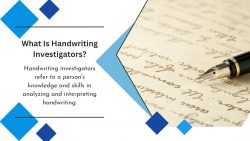 Role Of Handwriting Investigator When Someone Forges Your Car Title And Steals Your Car
