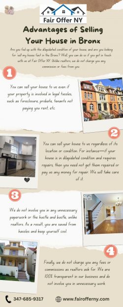 Advantages of Selling Your House in Bronx