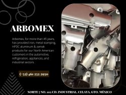 Arbomex – Our Company Offers Aluminum Stamping Services.