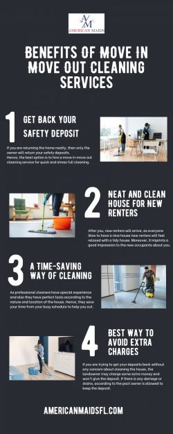 Benefits Of Move In Move Out Cleaning Services