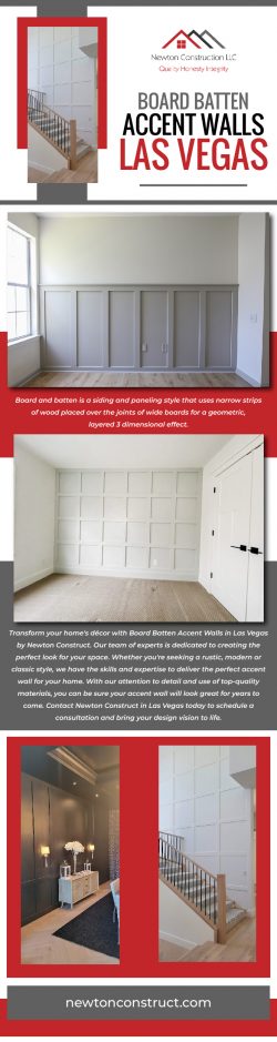 Add Style and Character to Your Home with Board Batten Accent Walls in Las Vegas – Newton  ...
