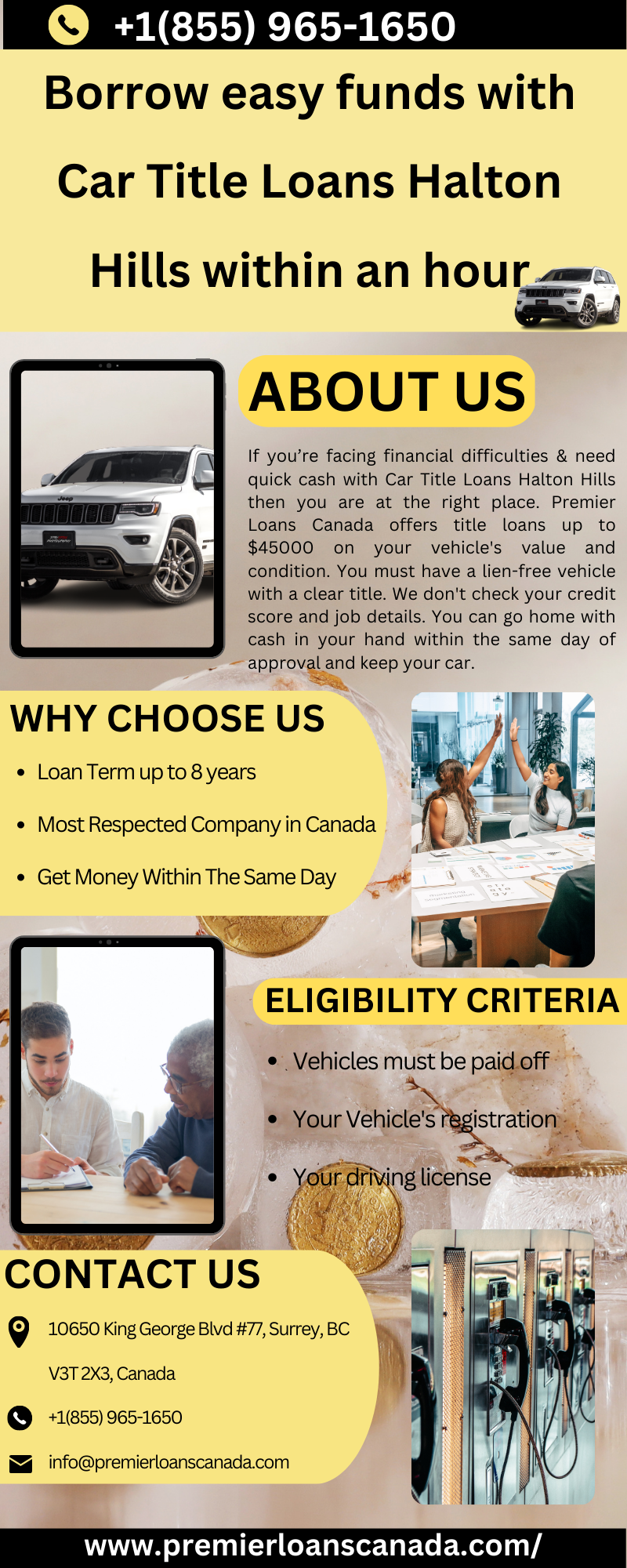 Borrow easy funds with Car Title Loans Halton Hills within an hour