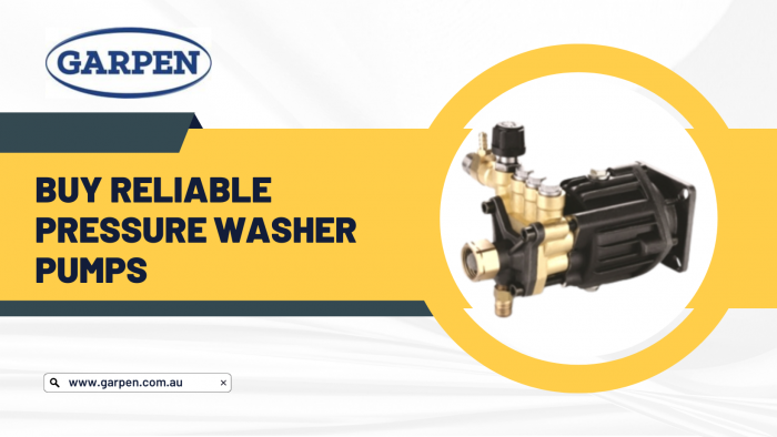 Buy Reliable Pressure Washer Pumps