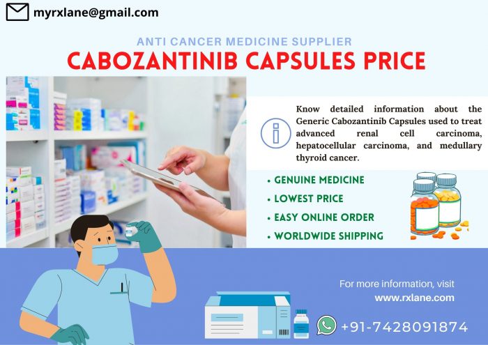 Generic Cabozantinib Capsules Wholesale Price Online USA UK Thailand Malaysia Philippines