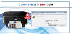 Ways to Resolve Canon printer in error state Issues