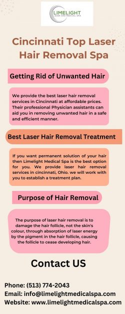 Cincinnati Top Laser Hair Removal Spa