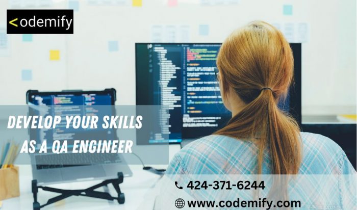 Develop your skills as a QA engineer