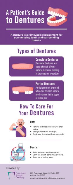 Restore your Natural Smile With Dentures from Downtown Atlanta Dentistry in Atlanta, GA