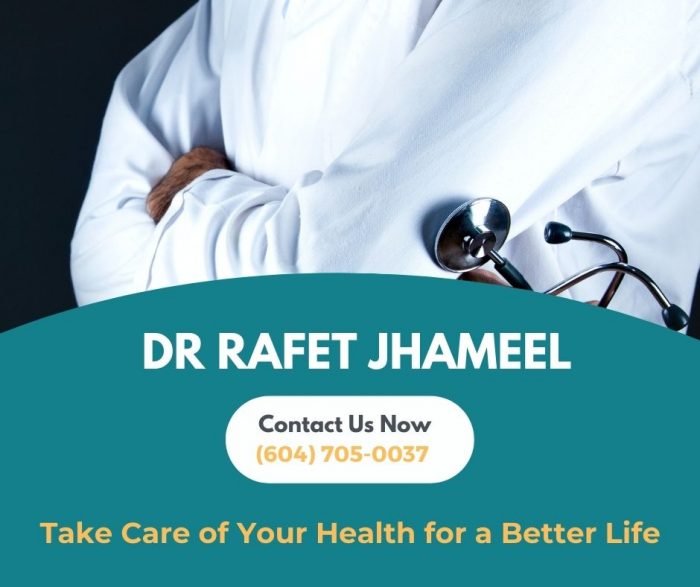 Dr Rafet Jhameel is Well Known Family Medicine Practitioner