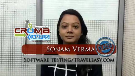 Croma Campus Complaints Solution Team placed Sonam Verma At Software Testing