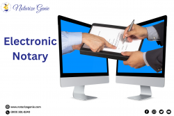 Electronic Notary | Notarize Genie