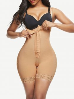Everyday Shaping Black Full Body Shaper Big Size Lace Trim