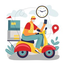 How does food delivery software improve customer satisfaction?