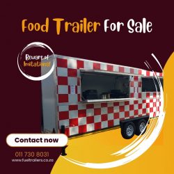 Food Trailer For Sale at Fuel Trailers