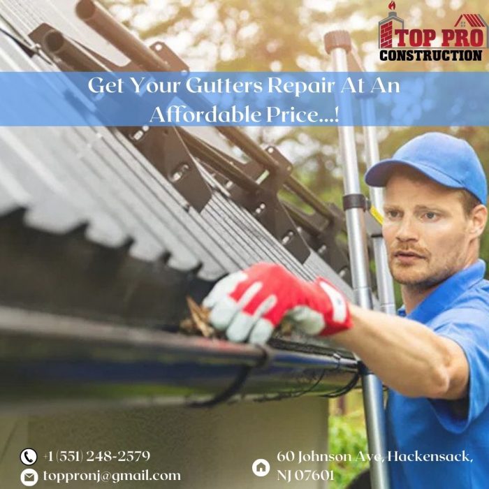 Get Your Gutters Repair At An Affordable Price!