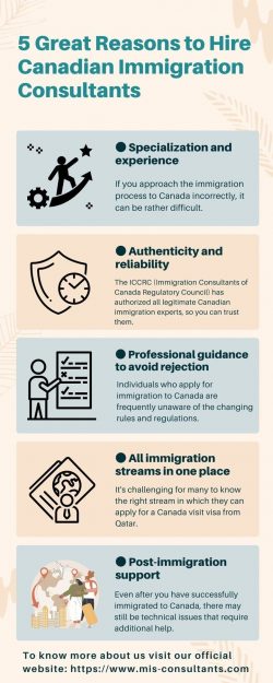 5 Great Reasons to Hire Canadian Immigration Consultants