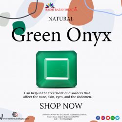 Buy Green Onyx Beads Online From RashiRatanBhagya At Affordable Price