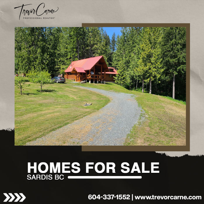 Homes for sale in Sardis BC