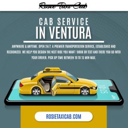 Get to Your Destination in Style with Our Premium Cab Service in Ventura!