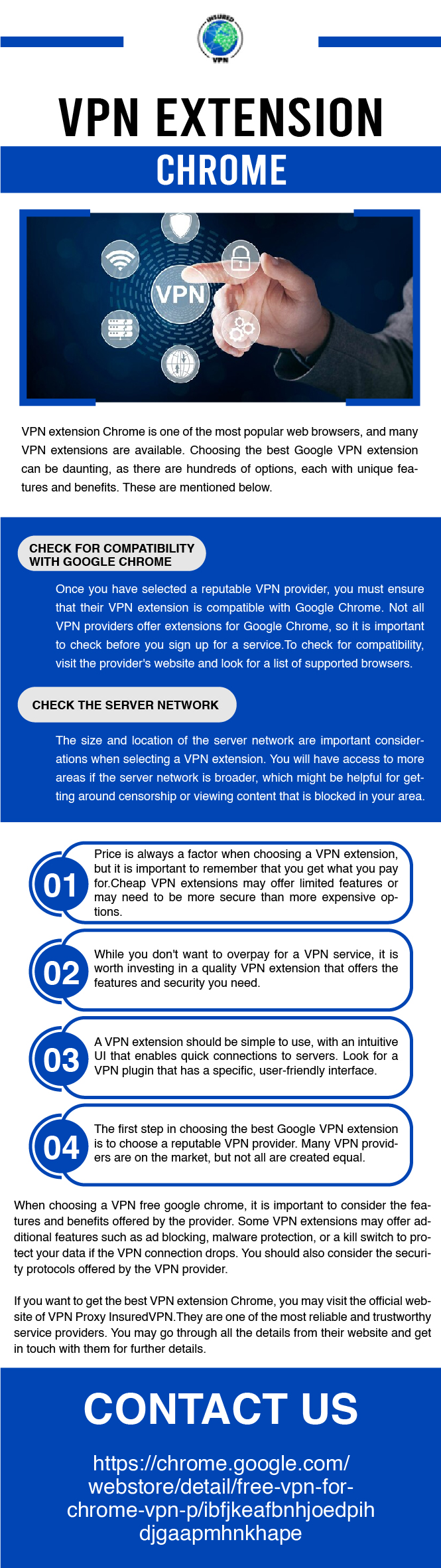 Find The Best VPN Extension Chrome for You – Install VPN Proxy InsuredVPN