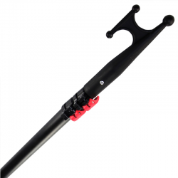 TELESCOPIC BOAT HOOK WITH LIGHT WEIGHT ALUMINUM EXTENSION POLE