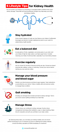 6 Lifestyle Tips for Kidney Health