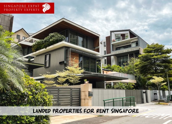 Have Your Landed Properties For Rent Singapore Without Worries