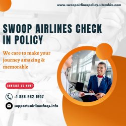 What is the Swoop Airlines Check-In Policy?