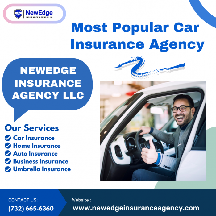 Most Popular Car Insurance Agency in New Jersey, USA