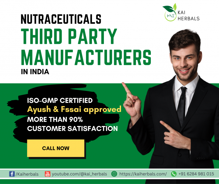 Nutraceuticals Third Party Manufacturers in India