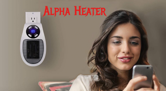 Alpha Heater – Electric Portable Space Alpha Heater use Like Large Room,Bedroom