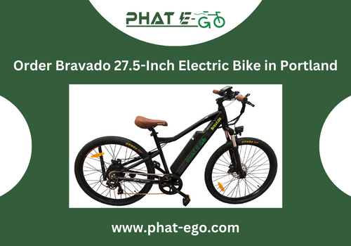 Order Bravado 27.5-Inch Electric Bike in Portland | Phat-eGo