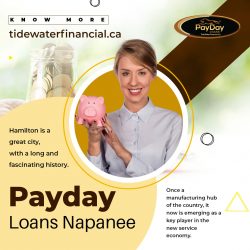 Get Fast Cash with Payday Loans in Napanee | Tidewater Financial