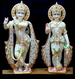 Radha Krishna Statue Marble Online